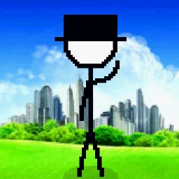 Frutiger stickman